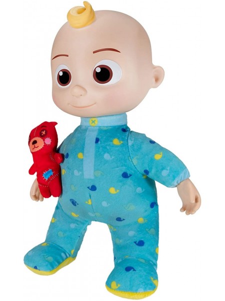 М'яка іграшка-лялька зі звуком Cocomelon Roto Plush Bedtime JJ Doll 30 см
