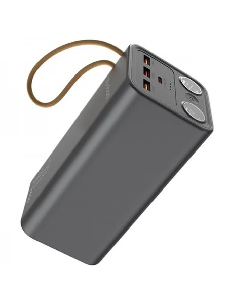 Повербанк Yoobao H5 Power Bank 50000 mAh SCP22.5W/PD20W PD Type-C ліхтарик Чорний