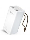 Повербанк Yoobao H5 Power Bank 50000 mAh SCP22.5W/PD20W PD Type-C ліхтарик Білий