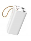 Повербанк Yoobao H5 Power Bank 50000 mAh SCP22.5W/PD20W PD Type-C ліхтарик Білий
