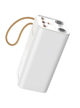 Повербанк Yoobao H5 Power Bank 50000 mAh SCP22.5W/PD20W PD Type-C ліхтарик Білий