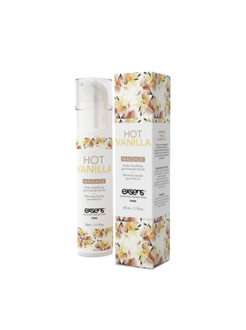 Масажна олія зігрівальна Exsens Hot Vanilla 50 мл SO2357