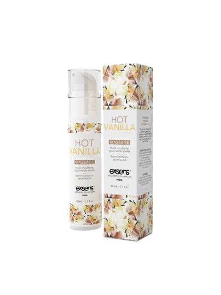 Масажна олія зігрівальна Exsens Hot Vanilla 50 мл SO2357