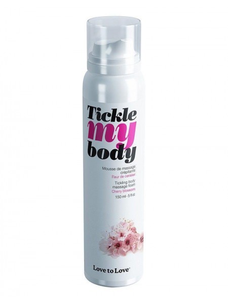 Масажна піна Love To Love TICKLE MY BODY Cherry Blossom 150 мл SO2714