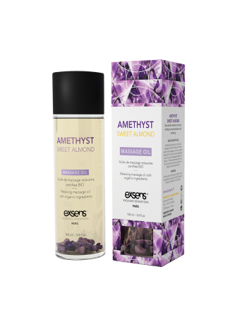 Масажна олія Exsens Amethyst Sweet Almond розслаблювальна 100 мл SO2371