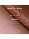 Розігрівальна їстівна масажна олія Bijoux Indiscrets SLOW SEX Warming massage oil 50 мл
