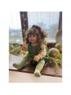 Анатомічна Лялька Reborn Doll дівчинка з волоссям Сільвія 55 см Різнобарвний (852)