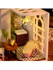 Ляльковий дім конструктор DIY Cute Room QT-011-B Lazy Daily Румбокс