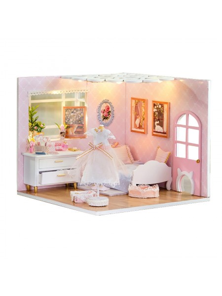 Ляльковий будинок конструктор DIY Cute Room H-024 Enjoy the life Румбокс