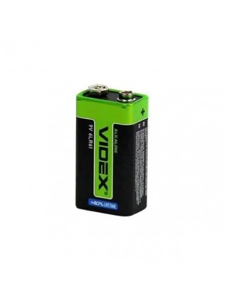 Батарейка лужна Videx 6LR61 9V Крона