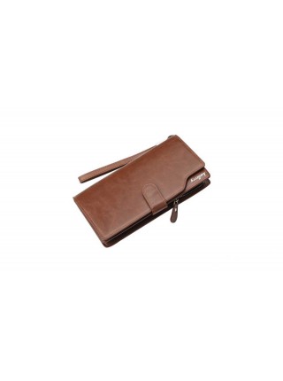 Чоловічий гаманець BAELLERRY Active шкіряний портмоне Long Коричневий (SUN1150)