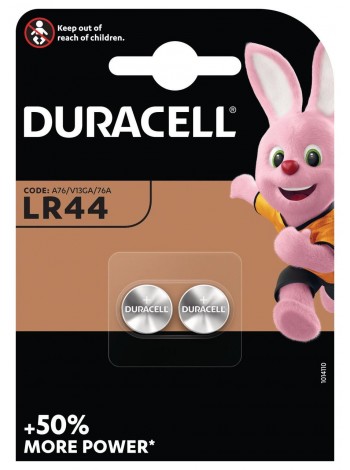 Батарейка Duracell LR44/А76/V13GA/A76 2 шт. (6409648)
