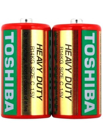 Батарейка Toshiba R14 коробка 1x2 шт. (6409767)