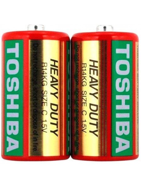 Батарейка Toshiba R14 коробка 1x2 шт. (6409767)