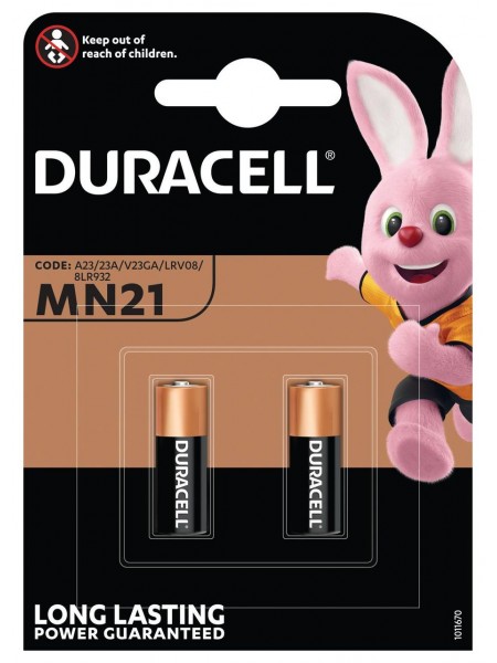 Батарейка Duracell MN21 BLN 01x10 2 шт. (6457878)