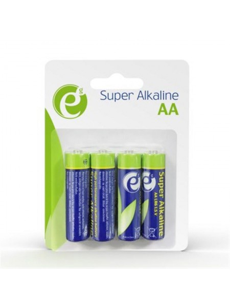 Батарейка EnerGenie Super Alkaline AA/LR06 BL 4 шт.