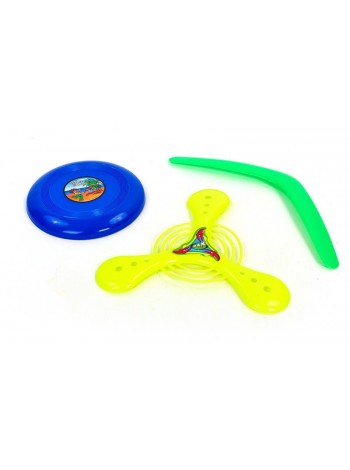 Набір Фрісбі тарілка і 2 бумеранги SP-Sport IG-3224
