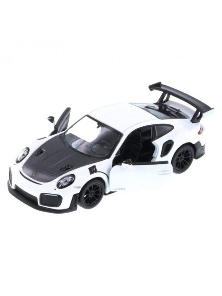 Автомодель легкова PORSCHE 911 GT2 RS 5" Kinsmart KT5408W інерційна масштаб 1:36 Білий