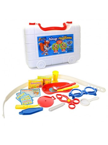 Ігровий набір "Доктор" Limo Toy M 0463A/B 18 предметів у валізі Від 2