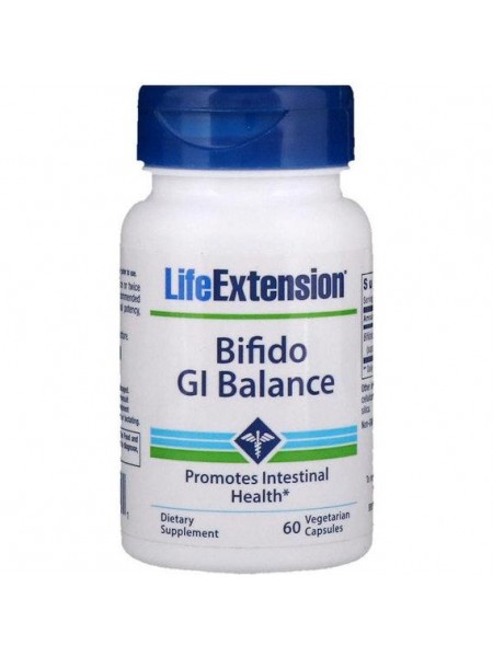 Пробіотик Life Extension Bifido GI Balance 60 Veg Caps