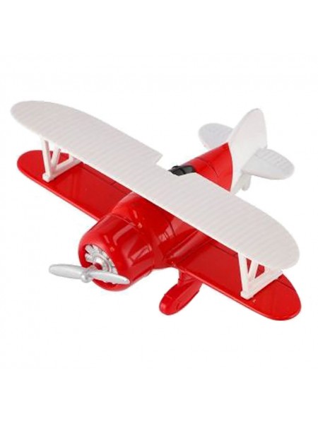 Дитячий металевий "Самолет" A-Toys XG879-102 інерційний Червоний