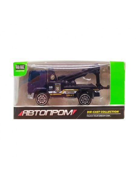Дитяча металева машинка АвтоПром 7629 масштаб 1:64 Евакуатор