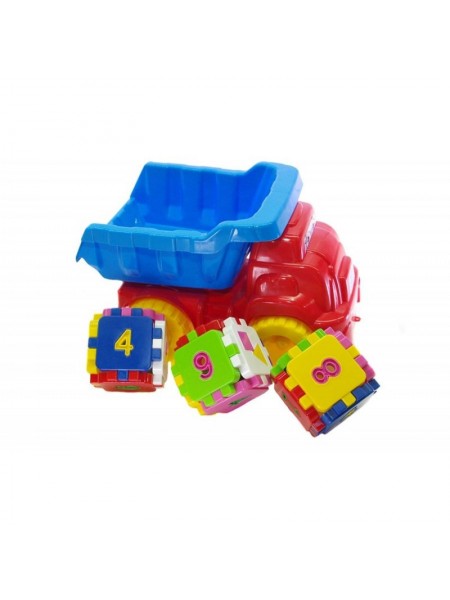 Набір пісочний Doloni Toys No40 13585 Червоний із блакитним