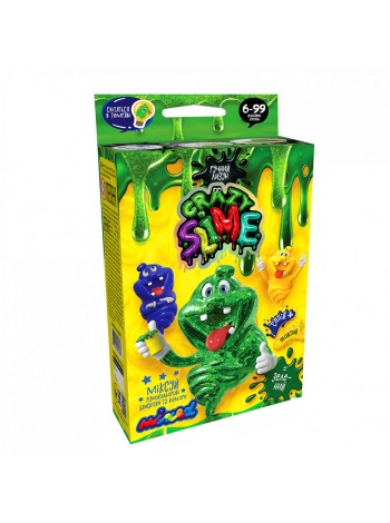 Дитячий набір для проведення дослідів Crazy Slime Danko Toys SLM-02 укр Зелений