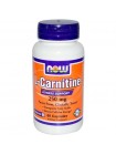Карнітин NOW Foods L-Carnitine 250 mg 60 Caps
