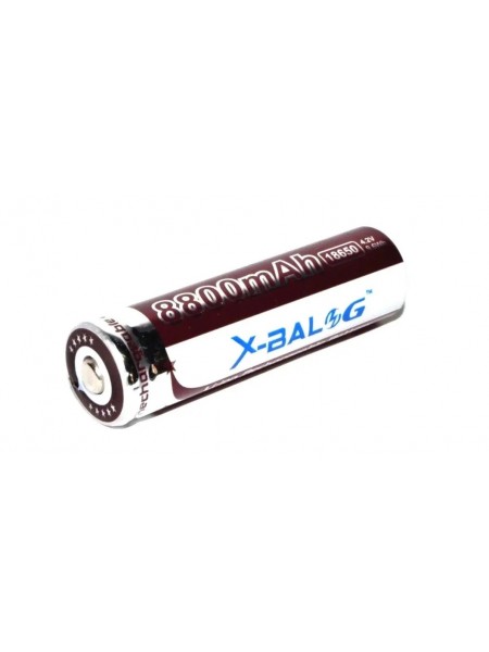 Акумулятор 18650 X Balog 8800mAh 4.2V Li-ion Батарея