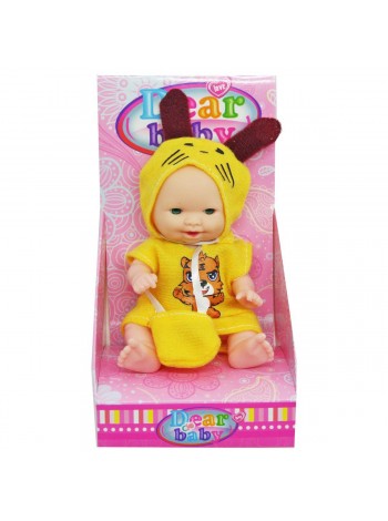 Пупс маленький у костюмі Тигрик MiC (QX128)