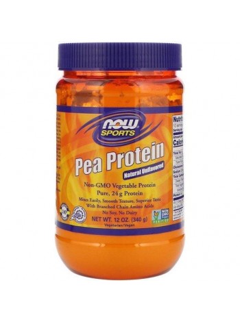 Протеин NOW Foods Pea Protein 340 g /10 servings/ Unflavored