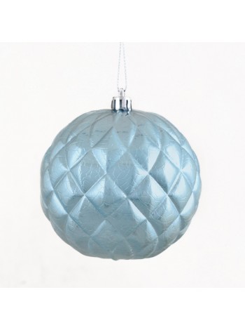 Новогодний шар YES! Fun 973004 10 см Блакитний (5056137141180)