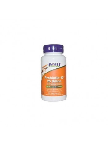 Пробиотик NOW Foods Probiotic-10 25 billion 100 Veg Caps