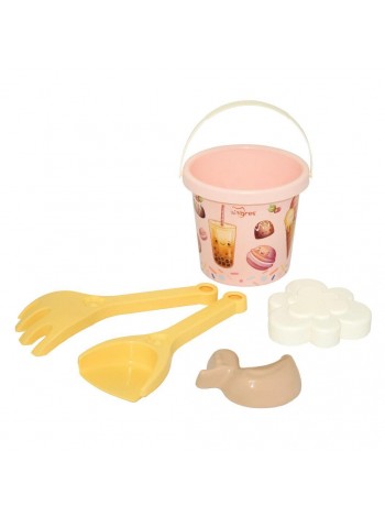 Набір для піску Tigres 39912 Солодощі 5 елементів Рожевий (2000989598206)