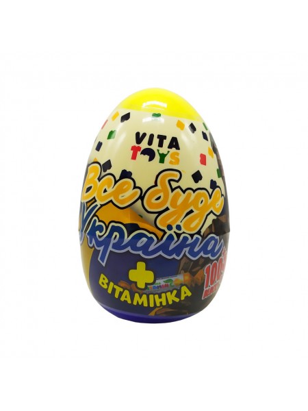 Конструктор у яйці "Все буде Україна" Vita Toys VTK 0090 100 деталей