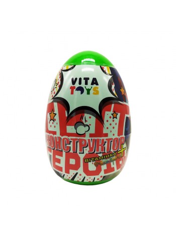 Конструктор у яйці "Герої" Vita Toys VTK 0074 100 деталей