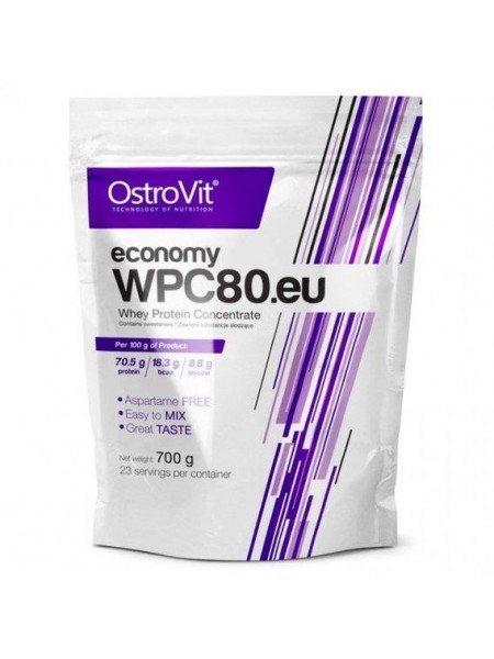 Протеин OstroVit Economy WPC80.eu 700 g /23 servings/ Coconut