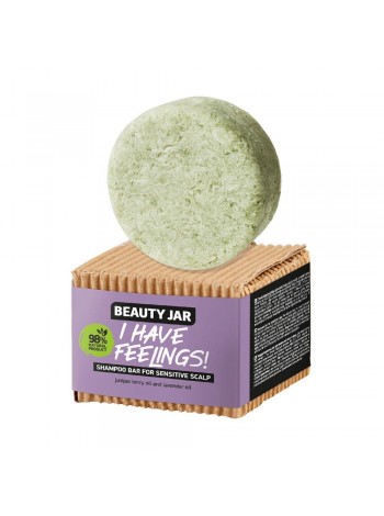 Твердий шампунь для чутливої шкіри голови I Have Feelings Beauty Jar 65 г