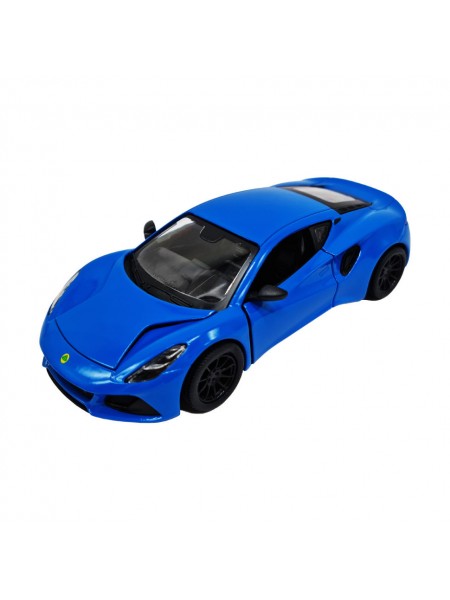 Інерційна машинка Lotus Emira Kinsmart KT5441W металева 13 см Синій