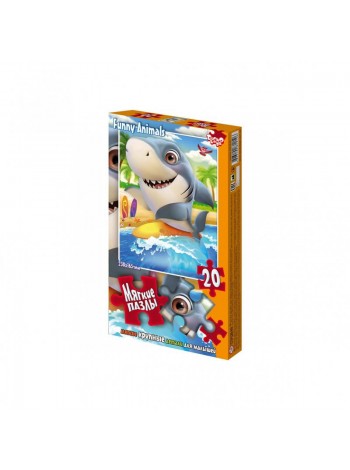 М'які пазли "Акула" Danko Toys S20-09-08 20 елементів