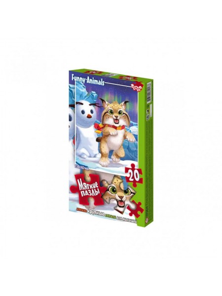 М'які пазли "Рись" Danko Toys S20-09-14 20 елементів