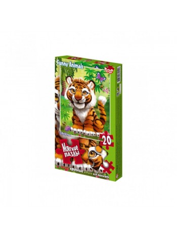 М'які пазли "Тигр" Danko Toys S20-09-10 20 елементів
