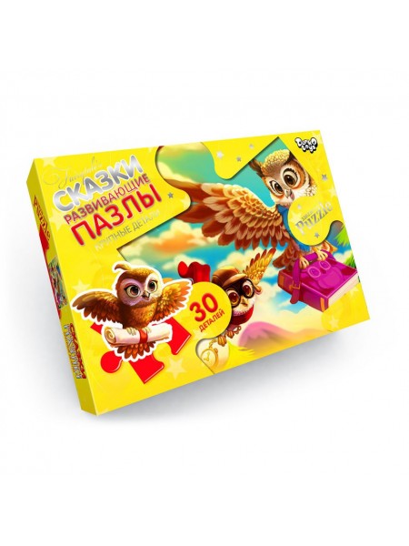 Дитячі пазли-максі "Сови листоноги" Danko Toys Mx30-07-07 30 елементів