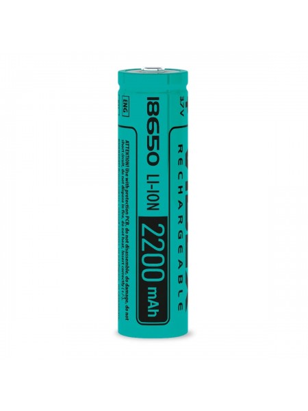 Батарейка акумуляторна VIDEX 18650 Li-Ion 3.7V 2200 mAh