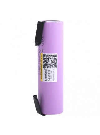 Акумулятор високотоковий LiitoKala Li-ion 18650 3000 mAh 3,7V INR18650-30Q 20A Бузковий