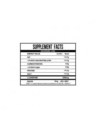Жироспалювач для спорту MST Nutrition L-Carnitine 100,000 1000 ml/50 servings/Fresh Fruit