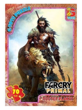 Пазли G-Toys "Far Cry: свобода" 70 елементів + постер 21 х 30 см FCP04