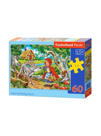 Пазли Castorland "Червона Шапочка" 60 елементів 32 х 23 см В-066117