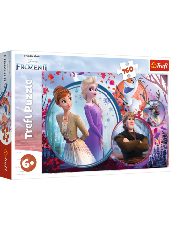 Пазли Trefl "Пригоди сестер" 160 елементів серії Disney 41х28 см 15374